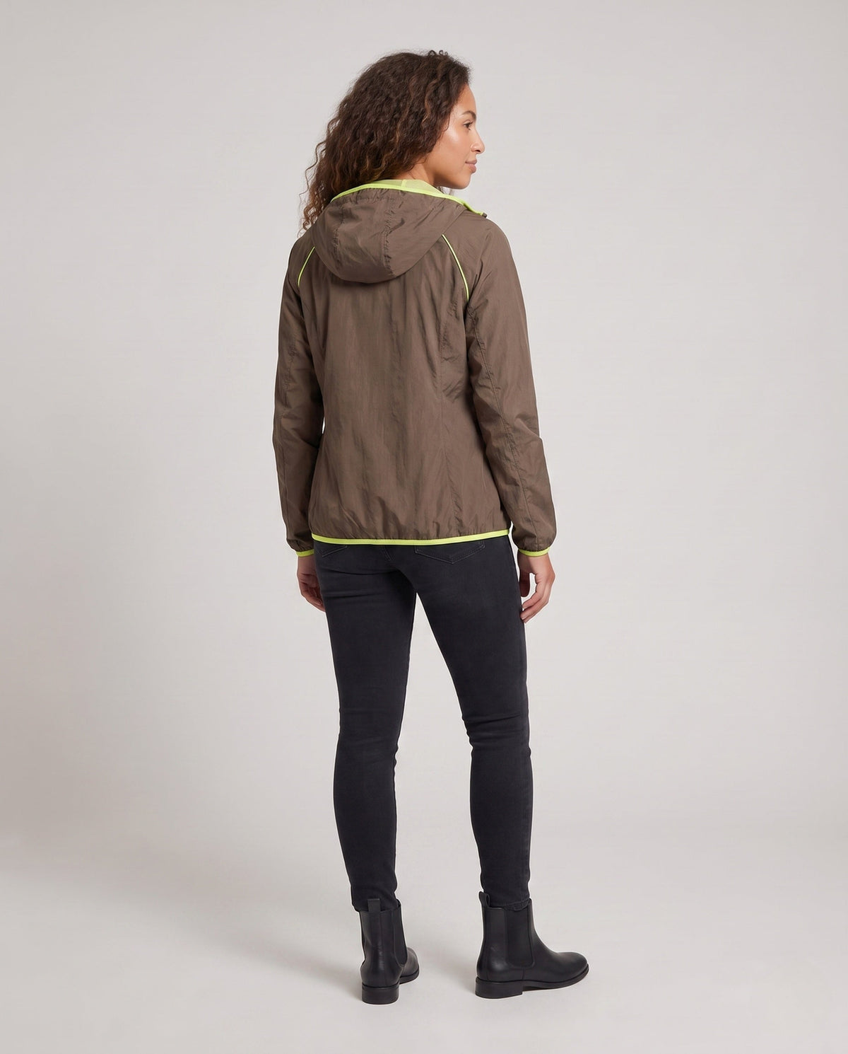 Women's lightweight windproof jacket All Fashion - back view