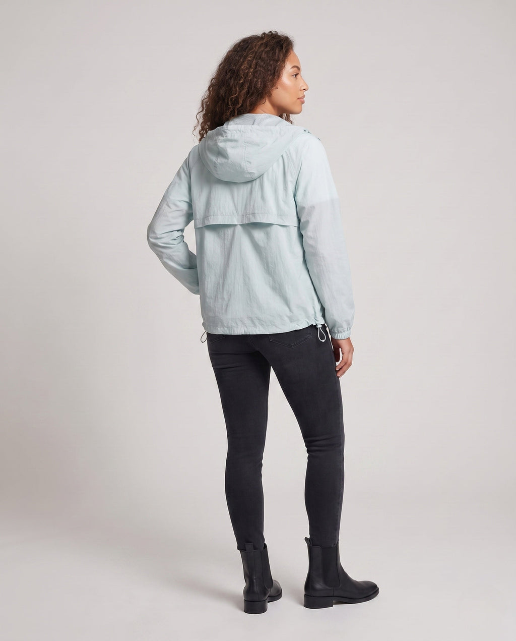 Ladies lightweight windproof summer jacket All Fashion - back view