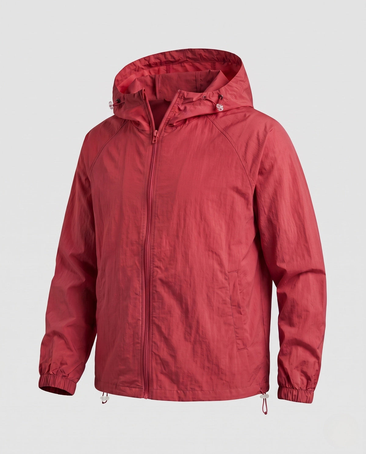 Ladies lightweight windbreaker with adjustable hood design All Fashion - product shot