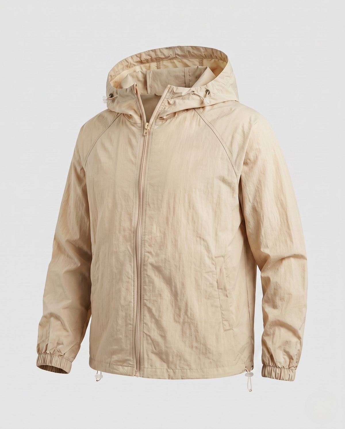 Ladies lightweight windbreaker with adjustable hood design All Fashion - product shot
