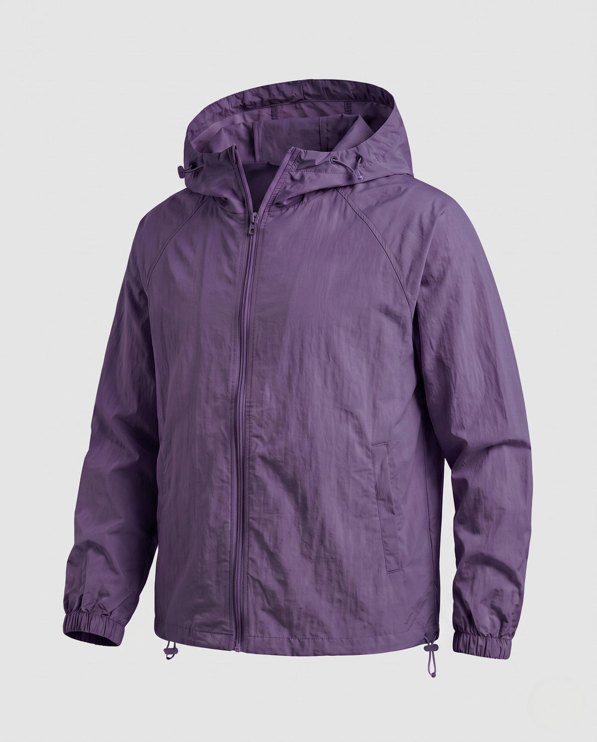 Ladies lightweight windbreaker with adjustable hood design All Fashion - product shot