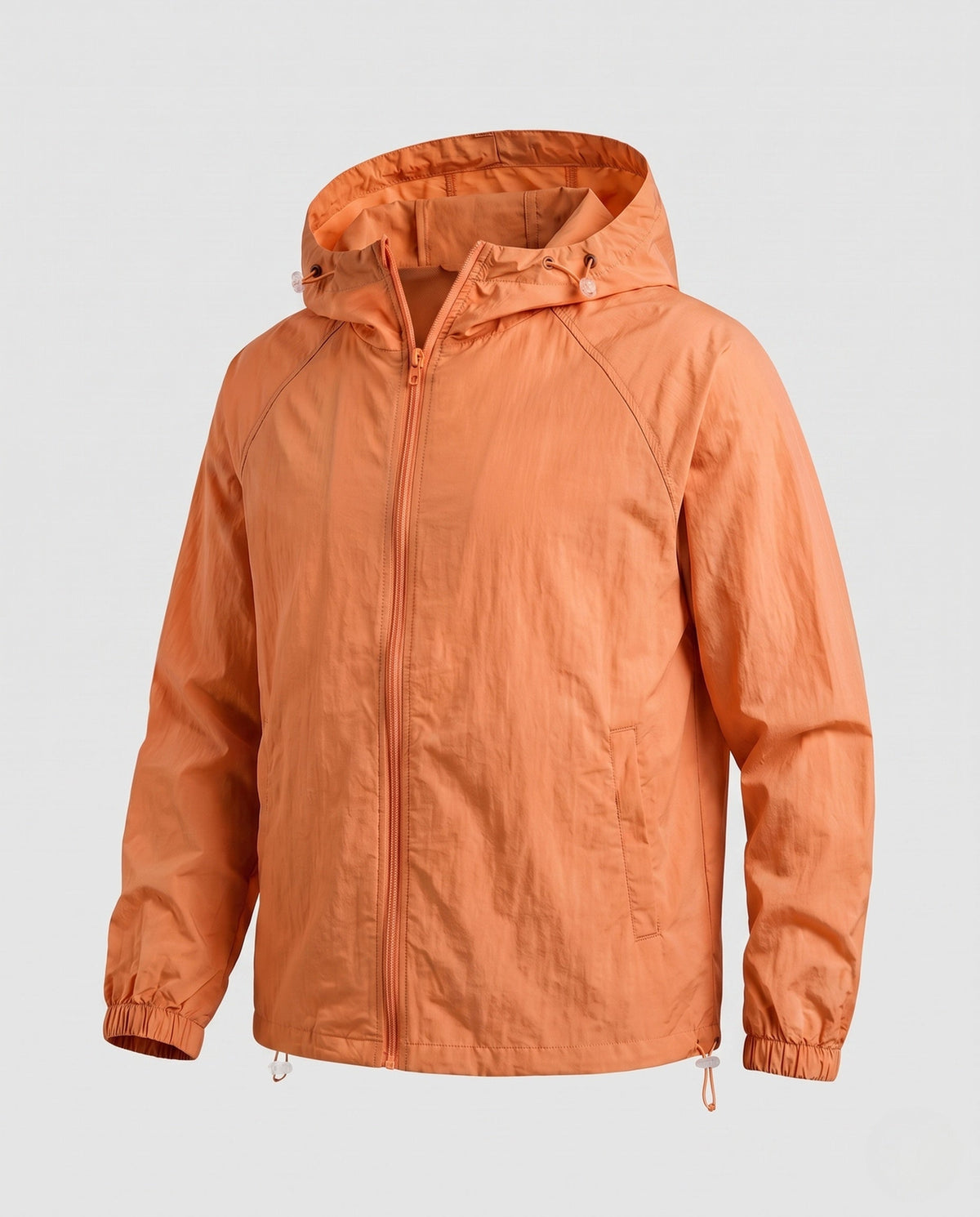 Ladies lightweight windbreaker with adjustable hood design All Fashion - product shot