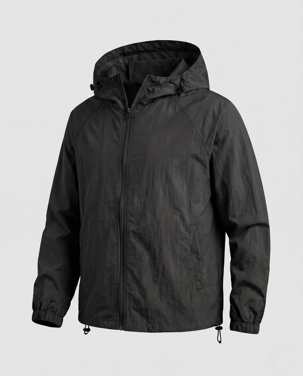 Ladies lightweight windbreaker with adjustable hood design All Fashion - product shot
