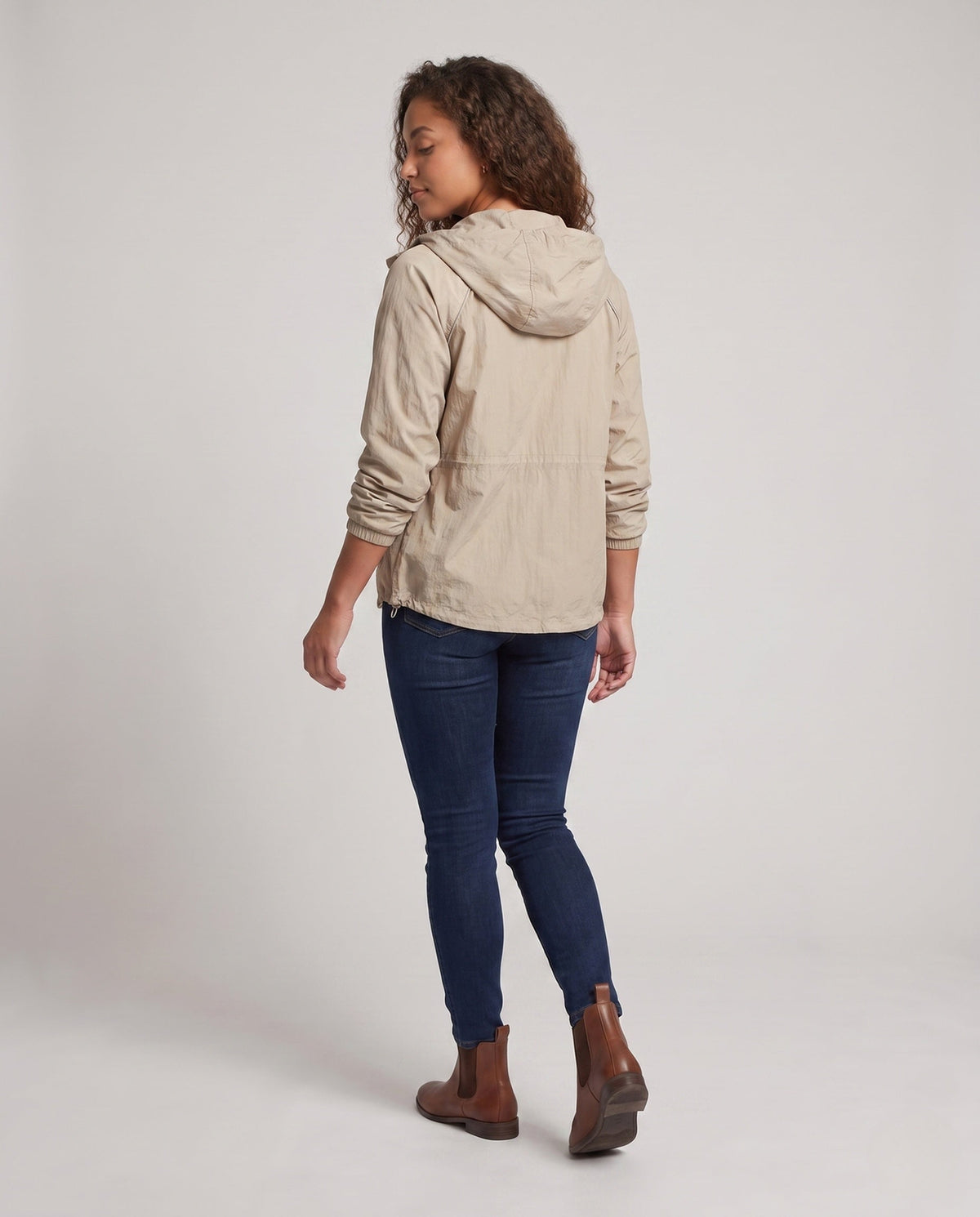 Women's Light Windbreaker All Fashion - back view
