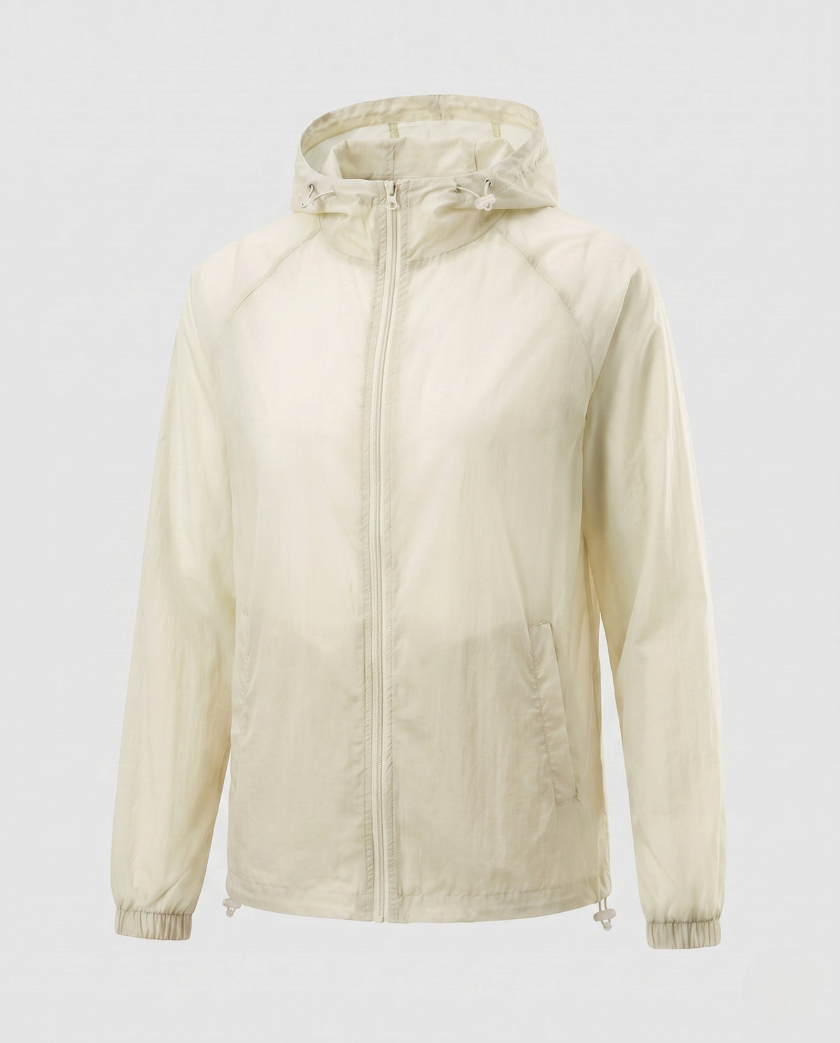 Women's practical windbreaker jacket with adjustable hood All Fashion - product shot