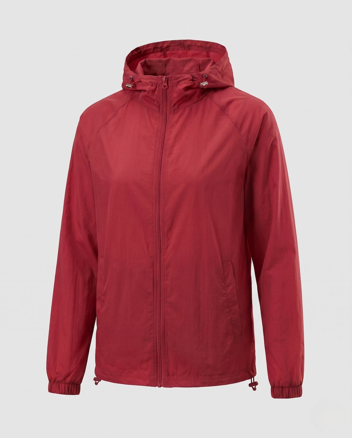 Women's practical windbreaker jacket with adjustable hood All Fashion - product shot