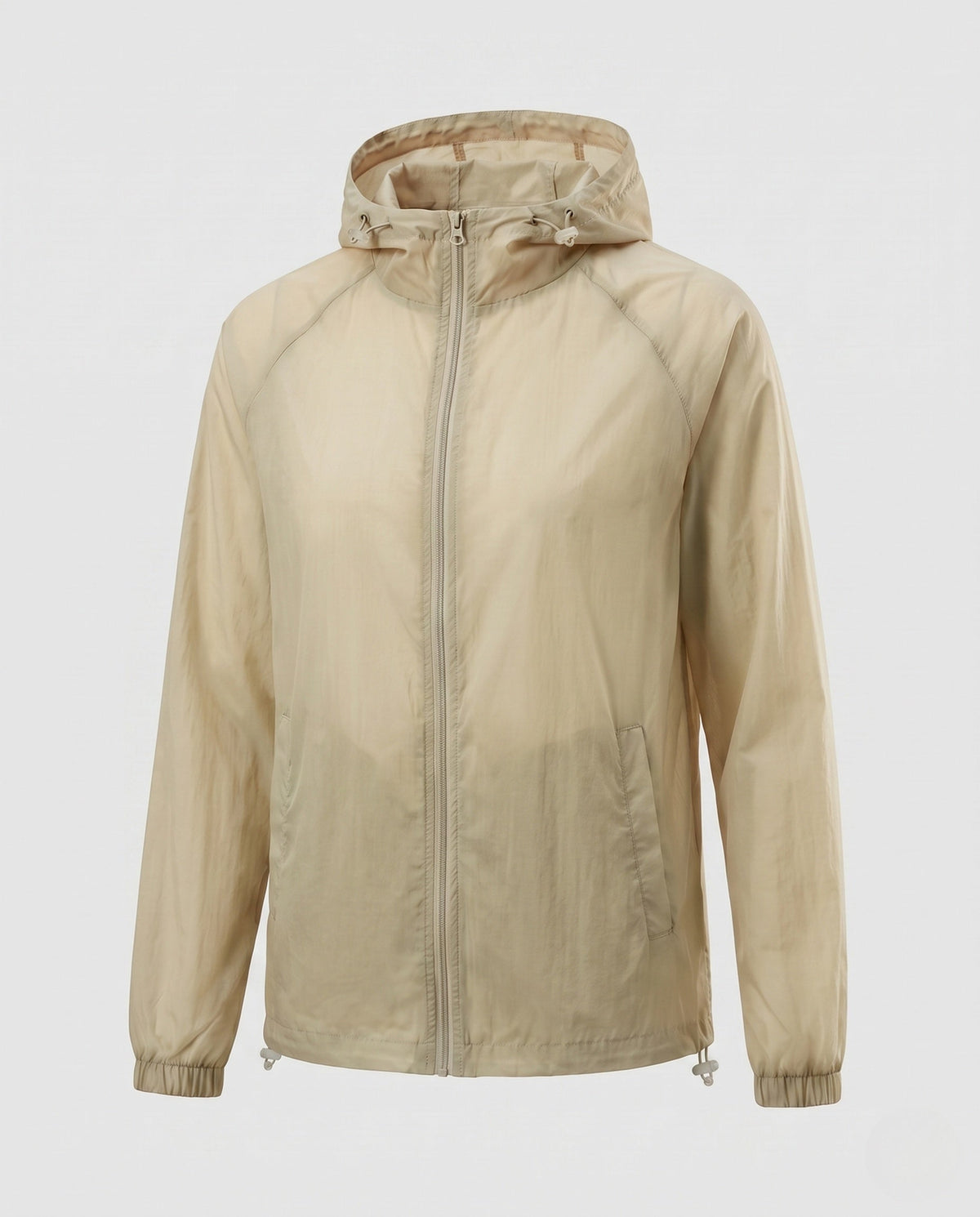 Women's practical windbreaker jacket with adjustable hood All Fashion - product shot