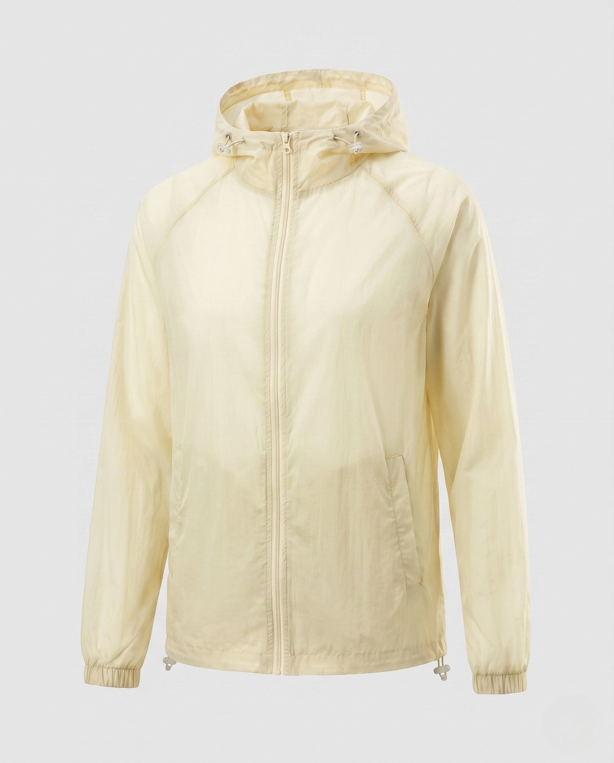 Women's practical windbreaker jacket with adjustable hood All Fashion - product shot