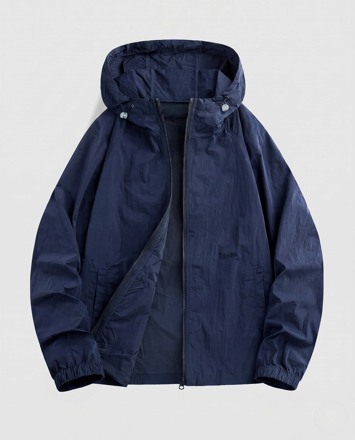 Women's practical windbreaker jacket with adjustable hood All Fashion - product shot