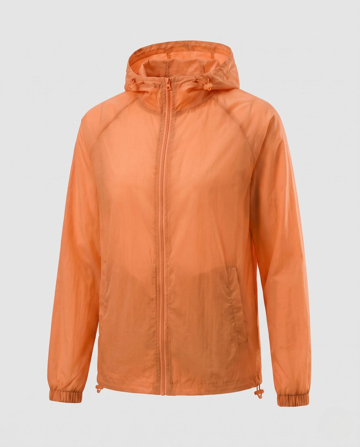 Women's practical windbreaker jacket with adjustable hood All Fashion - product shot