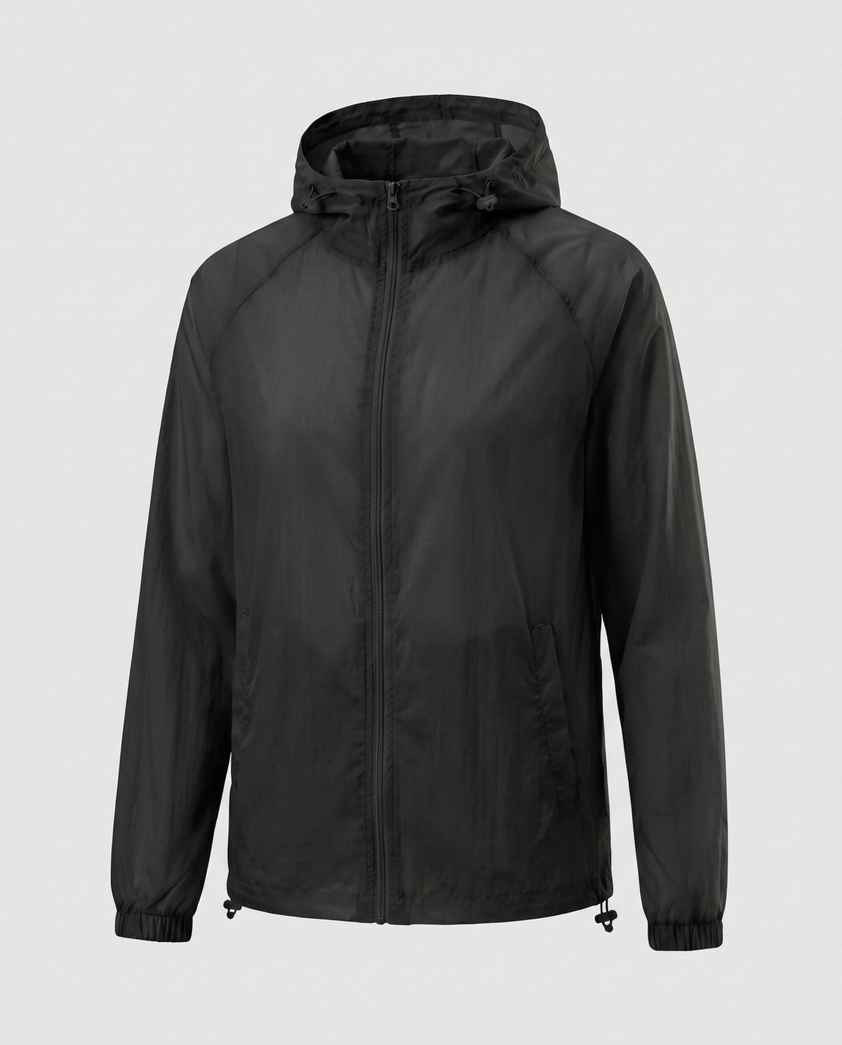 Women's practical windbreaker jacket with adjustable hood All Fashion - product shot