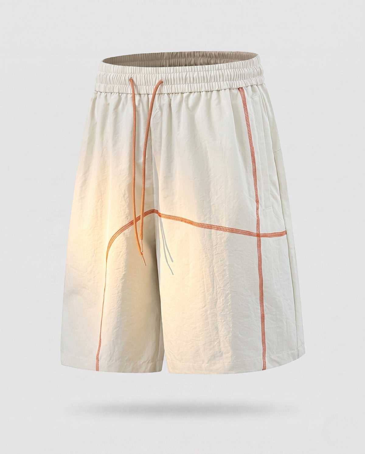 Women's Athletic Shorts with Breathable Inserts - product shot
