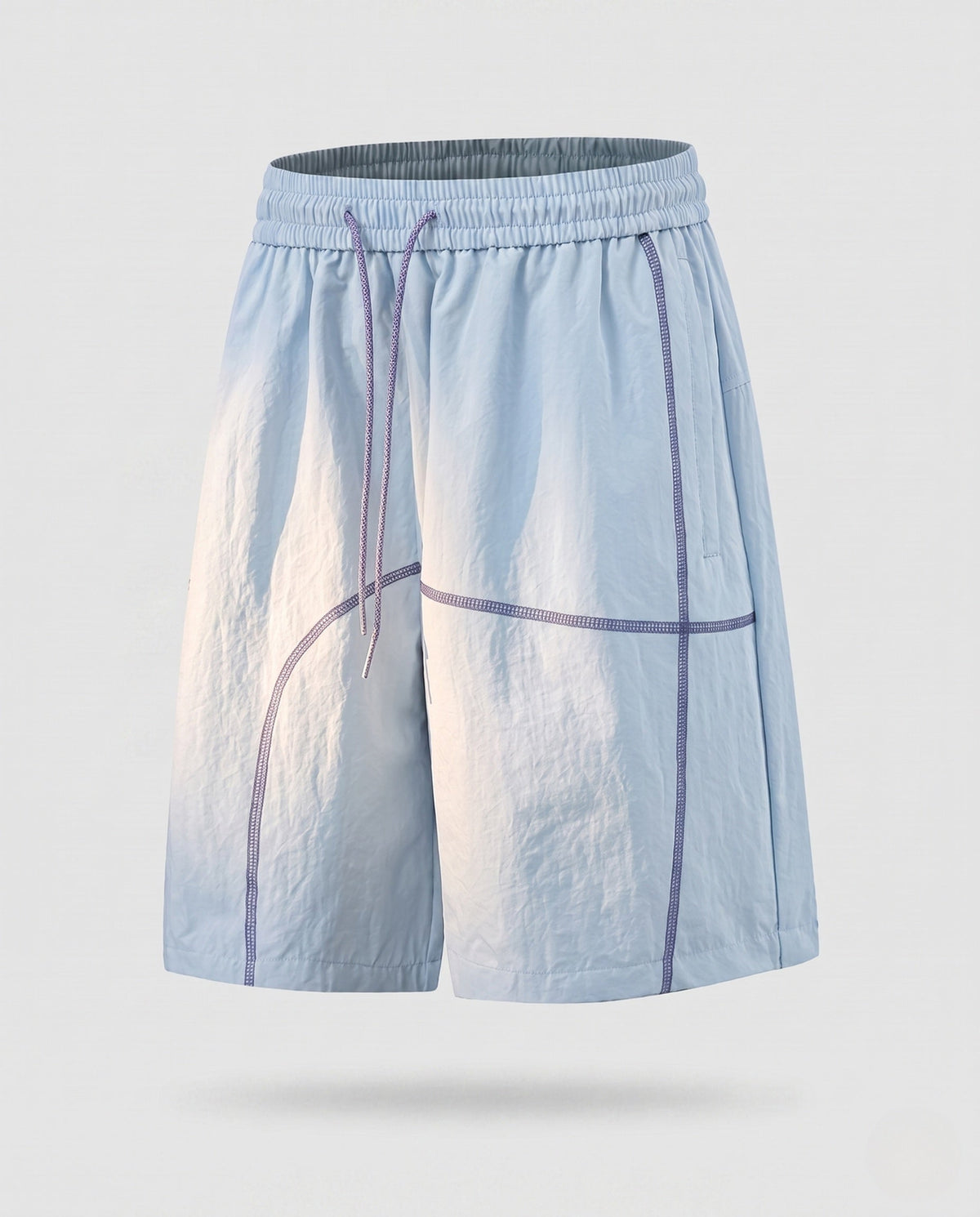 Women's Athletic Shorts with Breathable Inserts - product shot