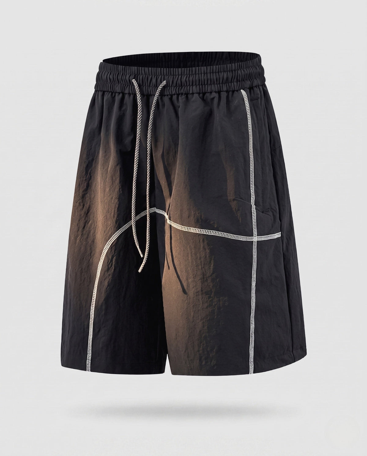 Women's Athletic Shorts with Breathable Inserts - product shot