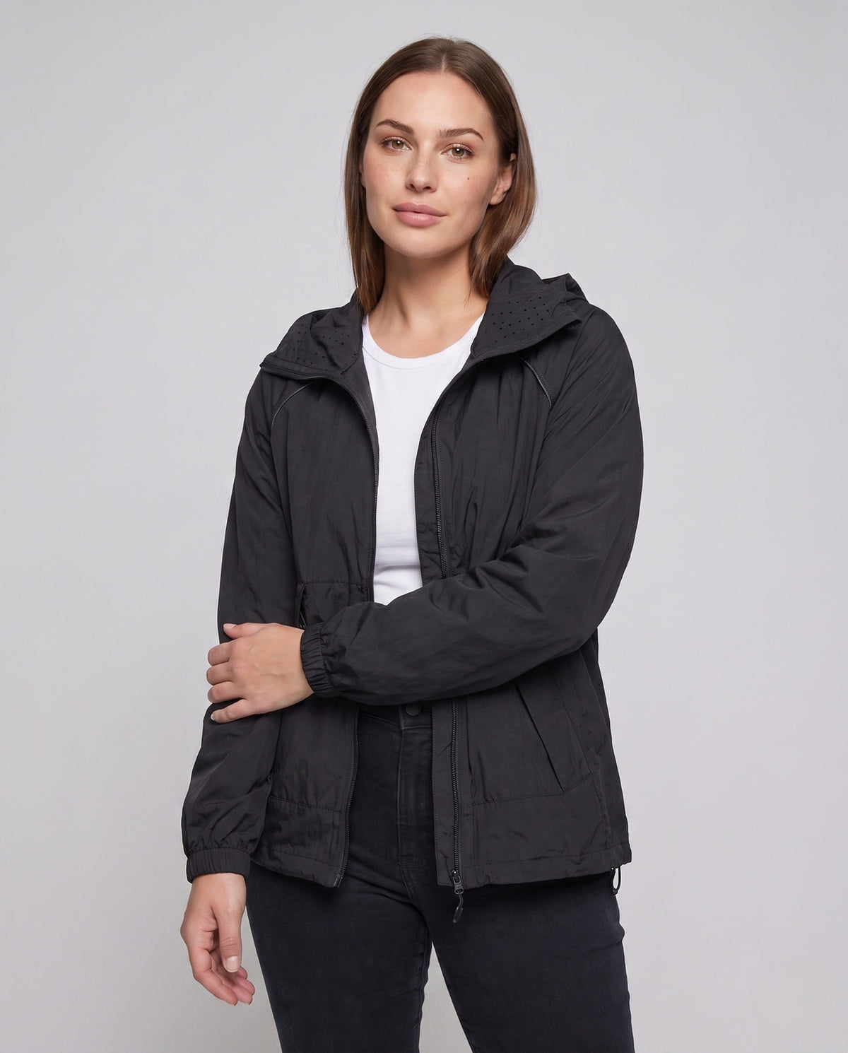 Women's technical leisure jacket All Fashion - upper body view