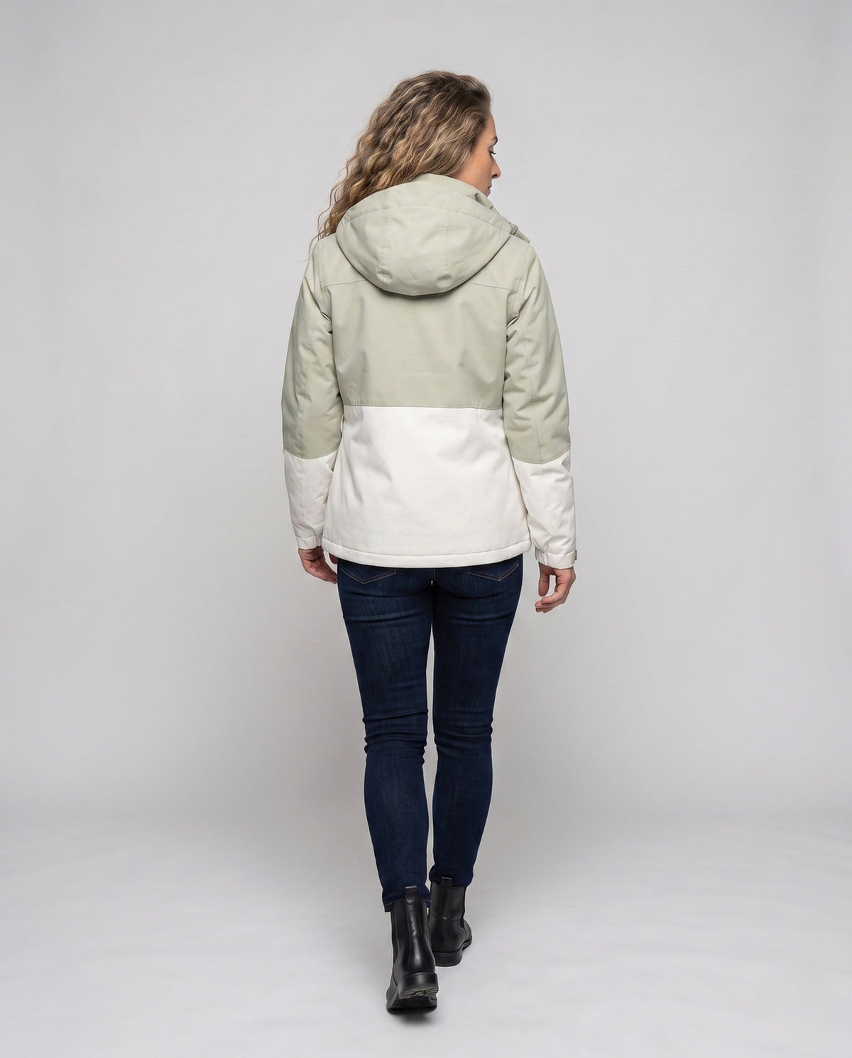 Women's technical multifunction jacket with practical pockets All Fashion - back view