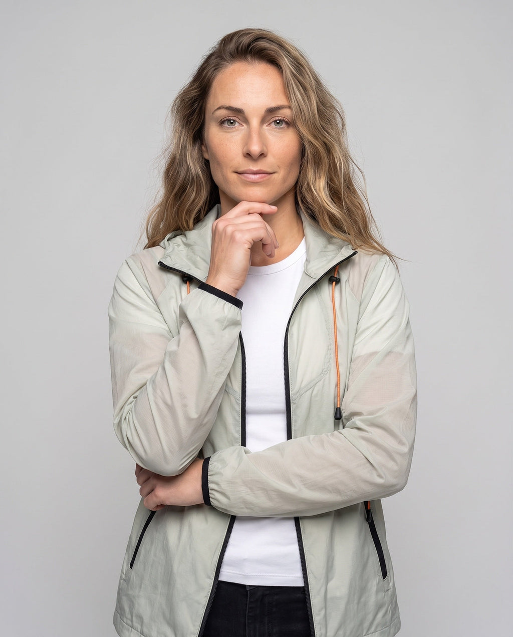 Women’s Technical Outdoor Jacket All Fashion - upper body view