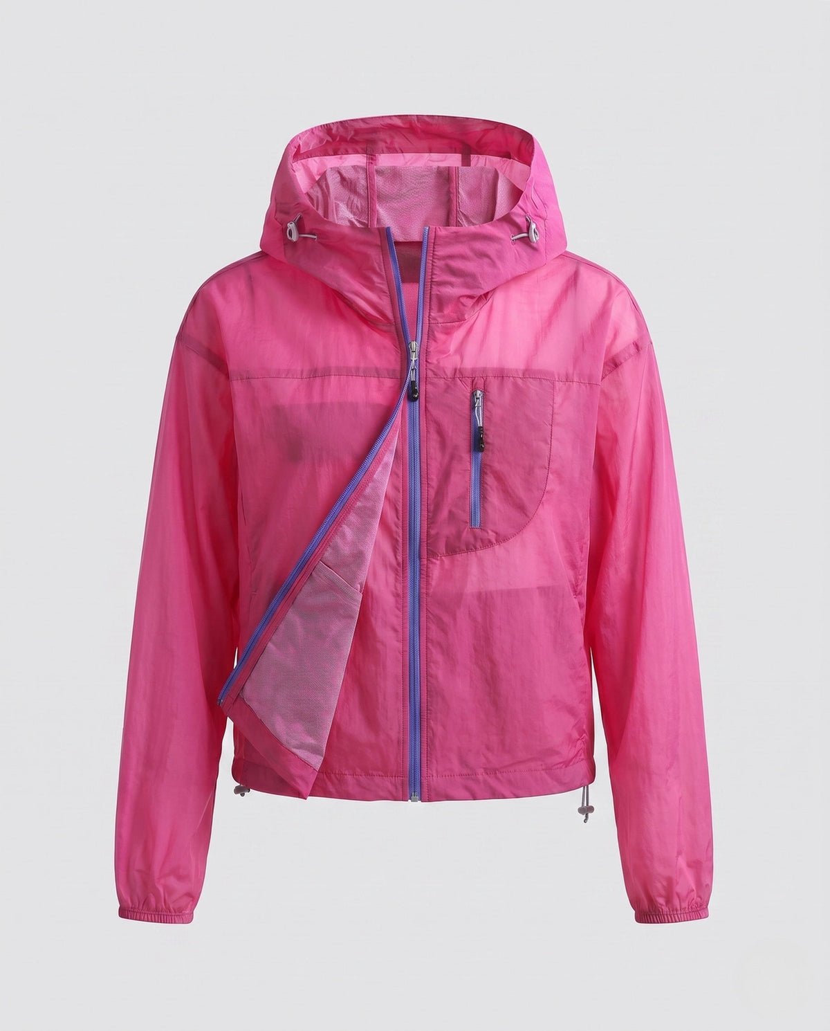 Women's ultralight functional jacket with practical hood All Fashion - product shot