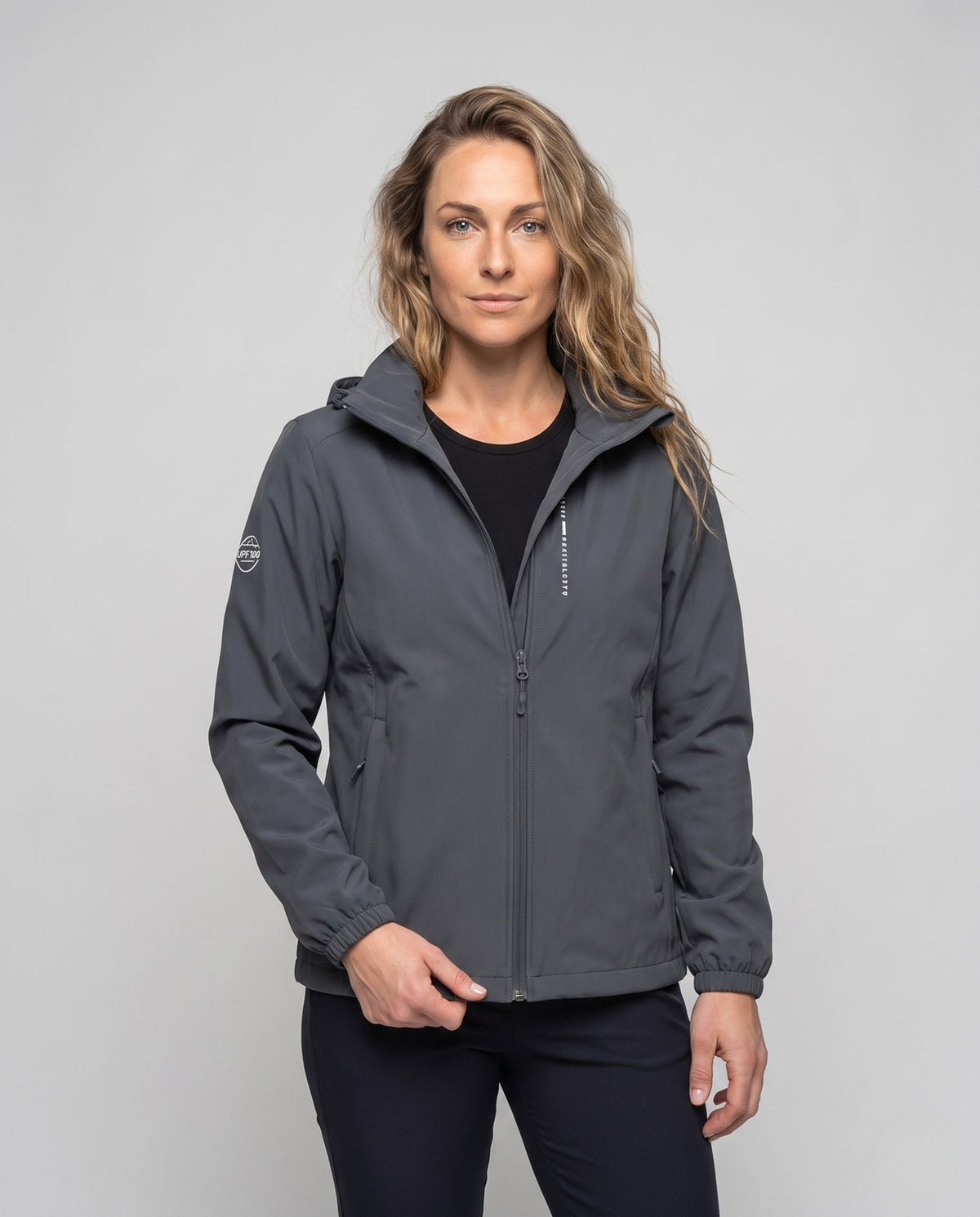 Women's ultralight sports jacket with waterproof design All Fashion - upper body view