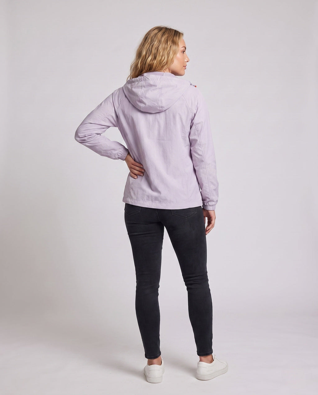 Women's UV Protection Jacket with Breathable Design and Hood All Fashion - back view