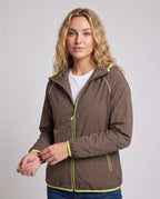 Ladies UV protection jacket with breathable properties and adjustable hood All Fashion - upper body view