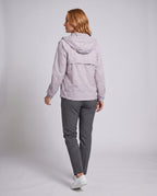 Women's waterproof hooded jacket with UV protection All Fashion - back view