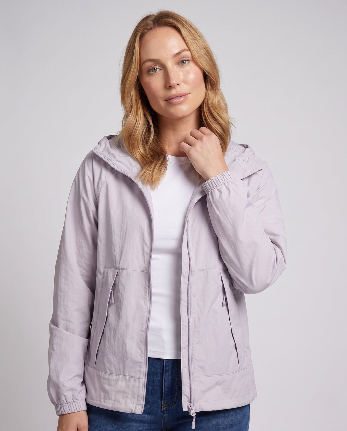 Women's windproof outdoor jacket All Fashion - upper body view