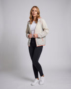Women's windproof and breathable UV protection jacket with practical hood All Fashion - front view