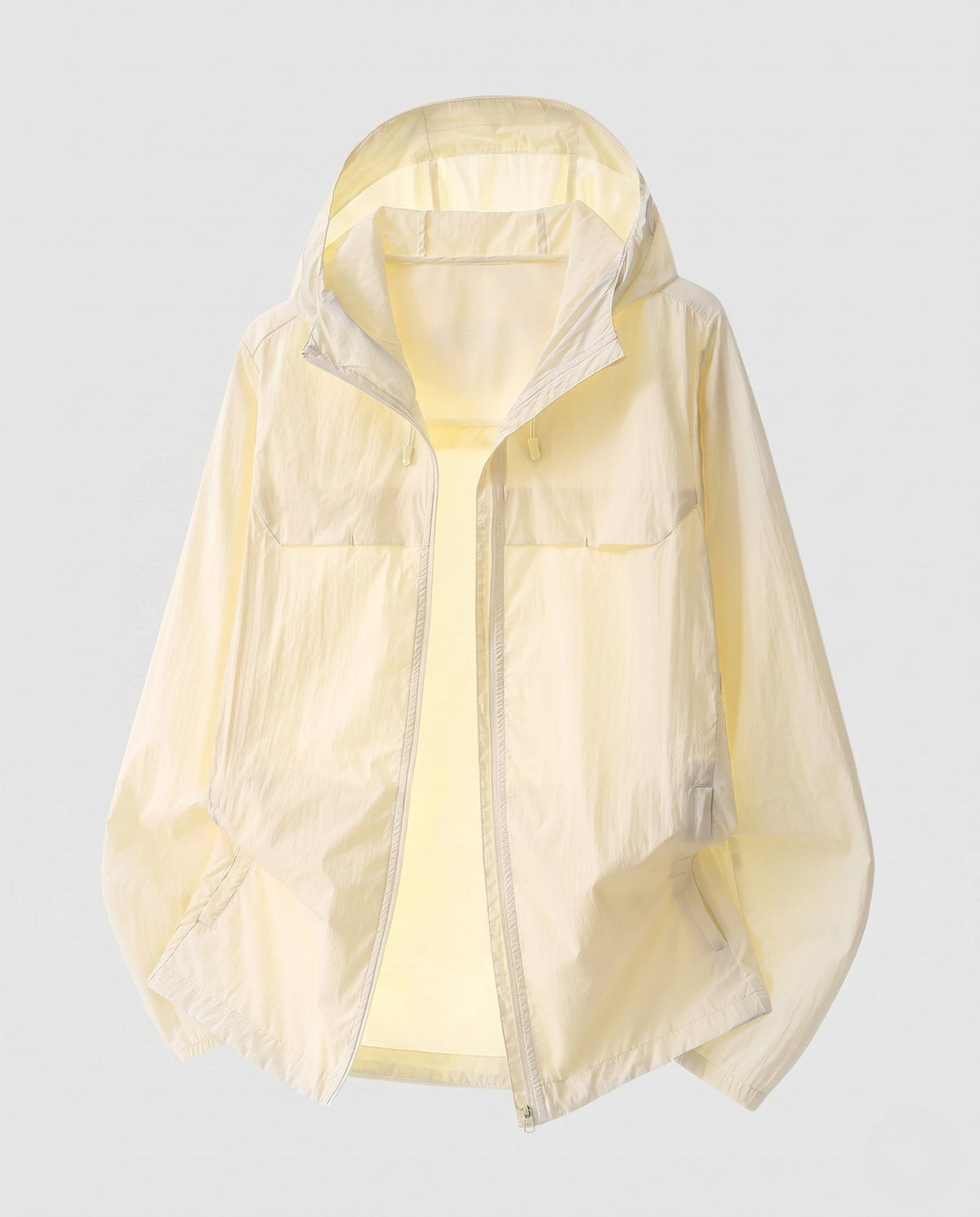 Women's cooling UV protection summer jacket with hood, breathable mesh inner lining and concealed zipper pockets All Fashion - product shot