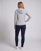 Women’s lightweight UV protection hooded jacket with zipper All Fashion - back view