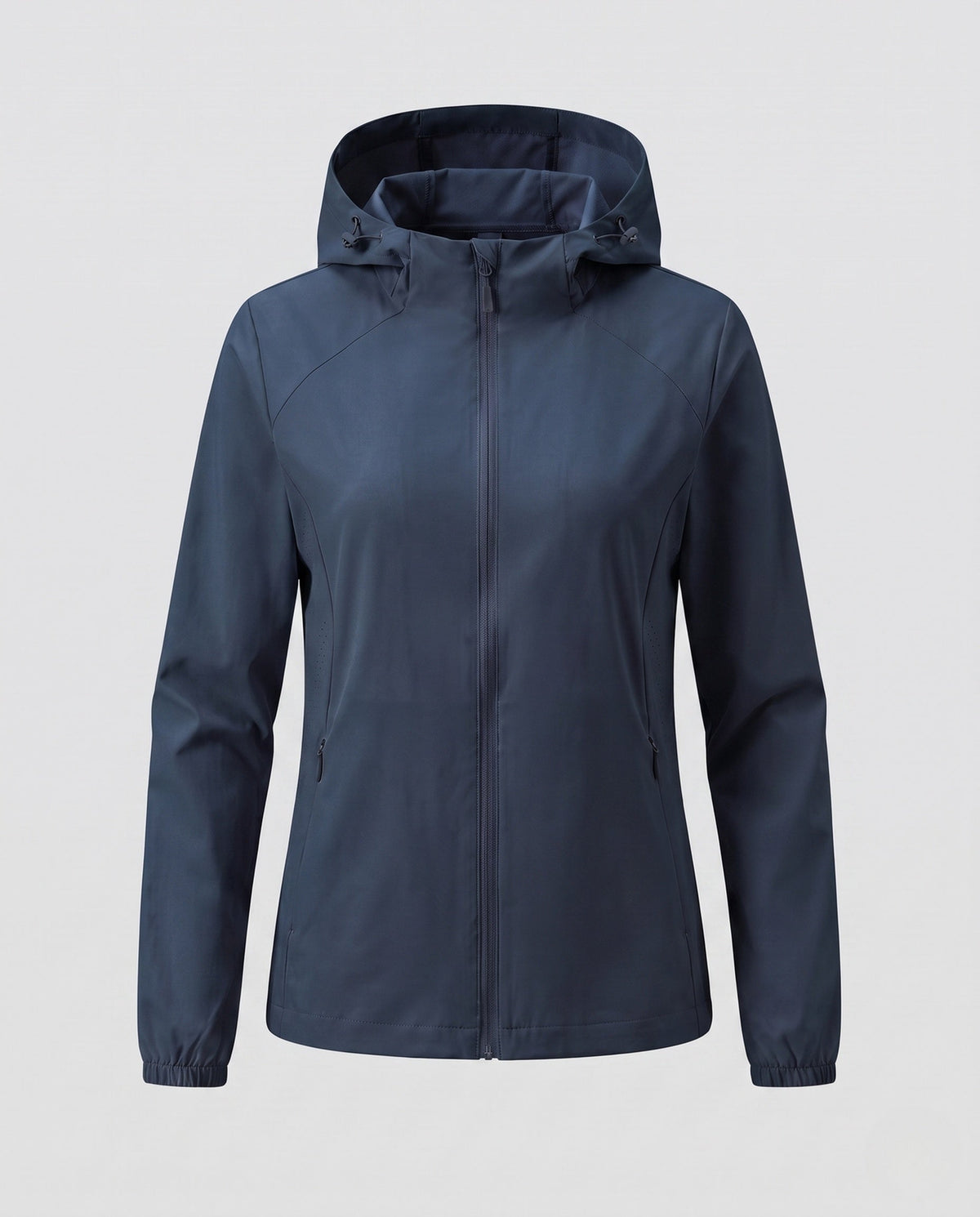 Women's lightweight wind and water-repellent hoodie jacket with mesh lining and ventilation zones All Fashion - product shot