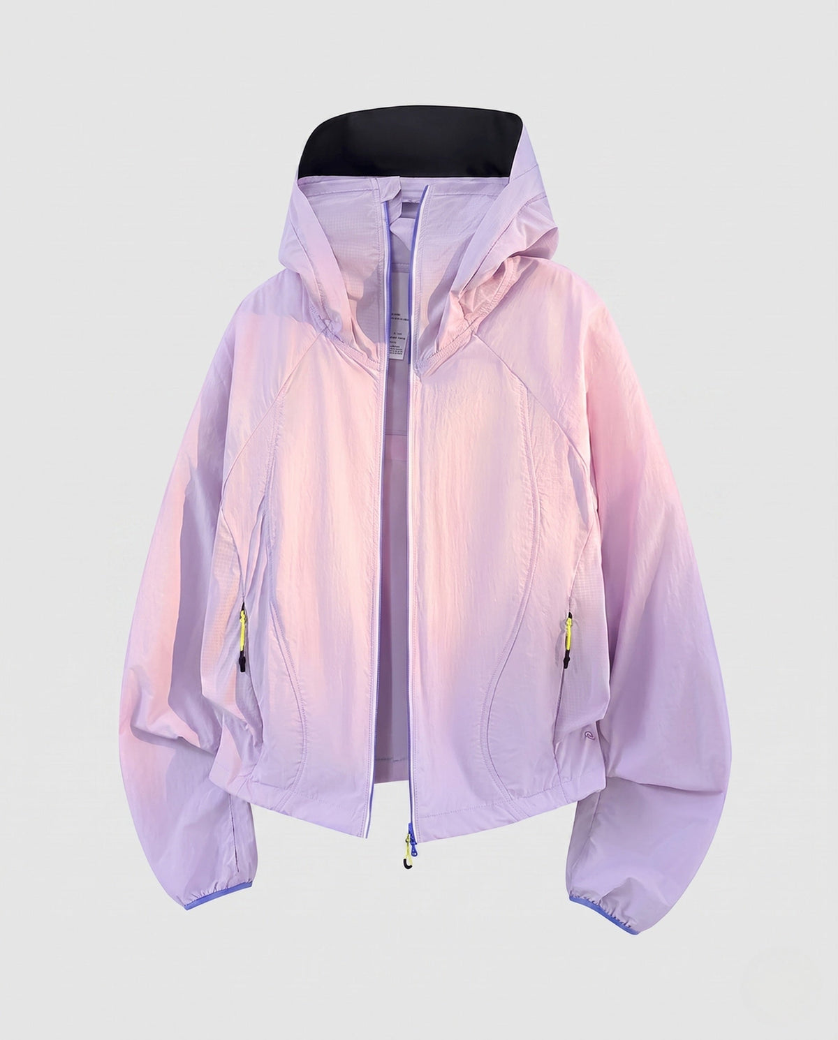 Women nan ultralight hooded outdoor jacket, packable with two-way zipper and elastic cuffs All Fashion - product shot