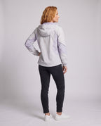 Women's nan ultra-light hiking and everyday jacket with hood, pack function and reflective piping All Fashion - back view
