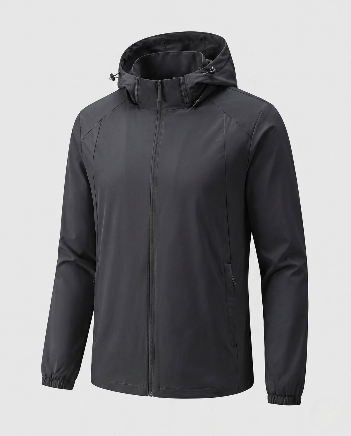 Unisex nan lightweight breathable rain jacket with adjustable hood All Fashion - product shot
