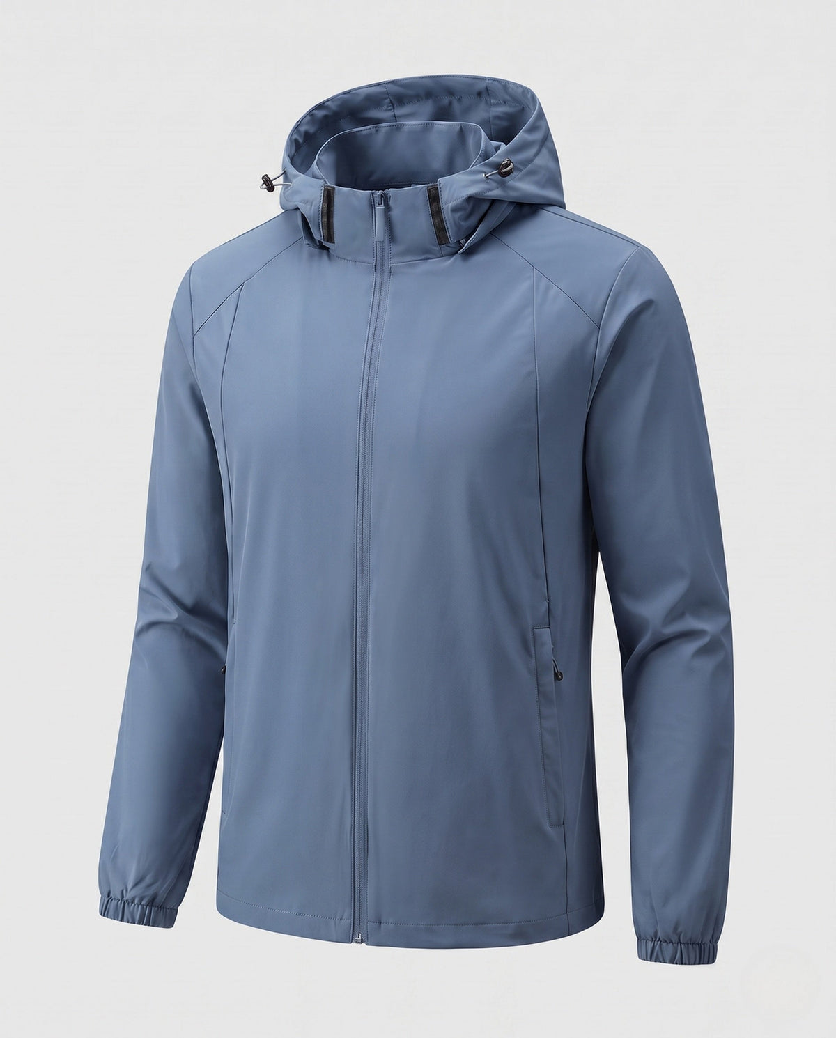 Unisex nan lightweight breathable rain jacket with adjustable hood All Fashion - product shot