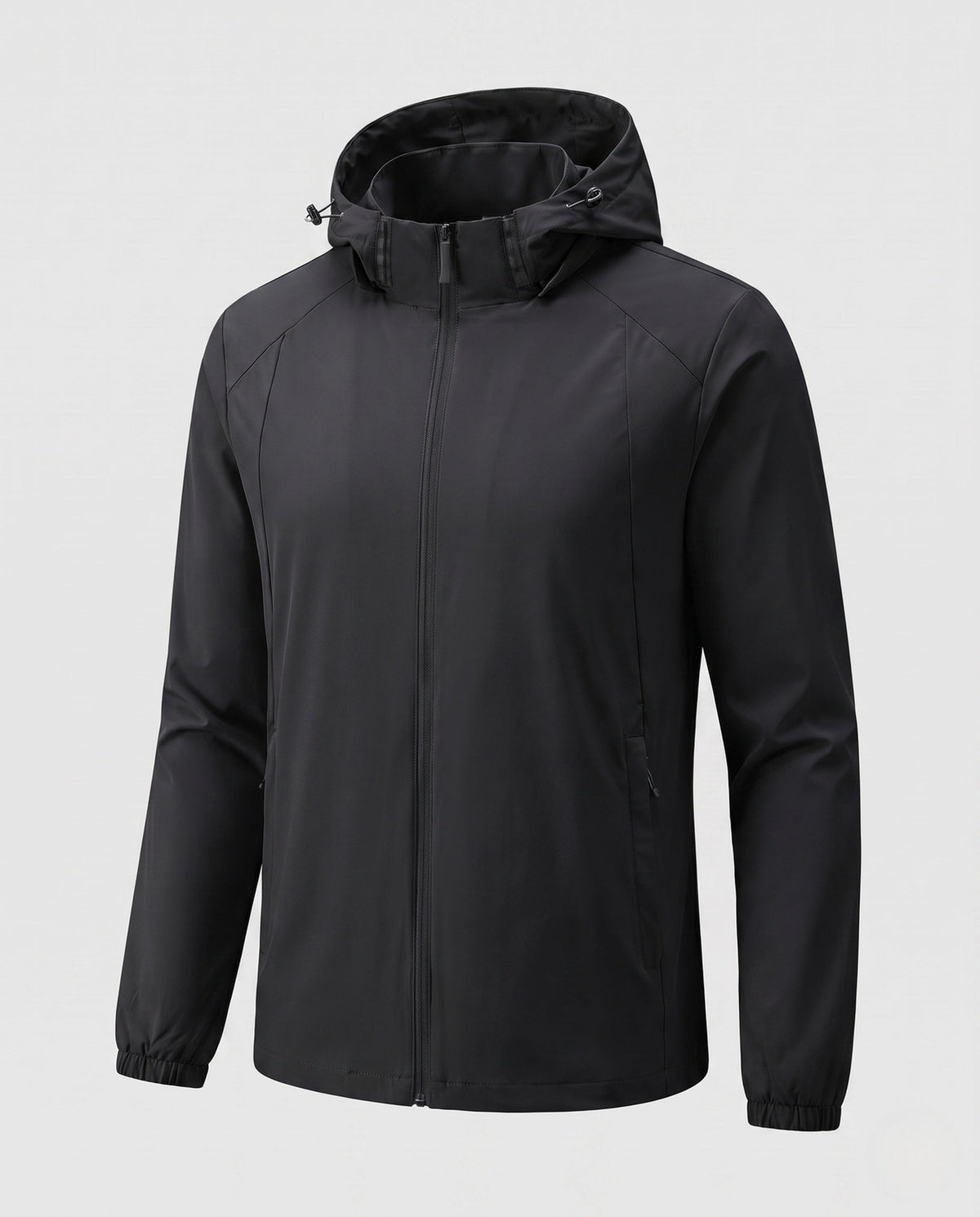 Unisex nan lightweight breathable rain jacket with adjustable hood All Fashion - product shot