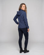 Unisex nan lightweight sun protection softshell jacket with hood, cooling functional fiber, and zippered pockets All Fashion - back view
