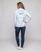 Unisex nan lightweight UV protection hoodie jacket with full zipper All Fashion - back view