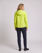 Unisex nan ultralight breathable windbreaker with hood and zipper All Fashion - back view