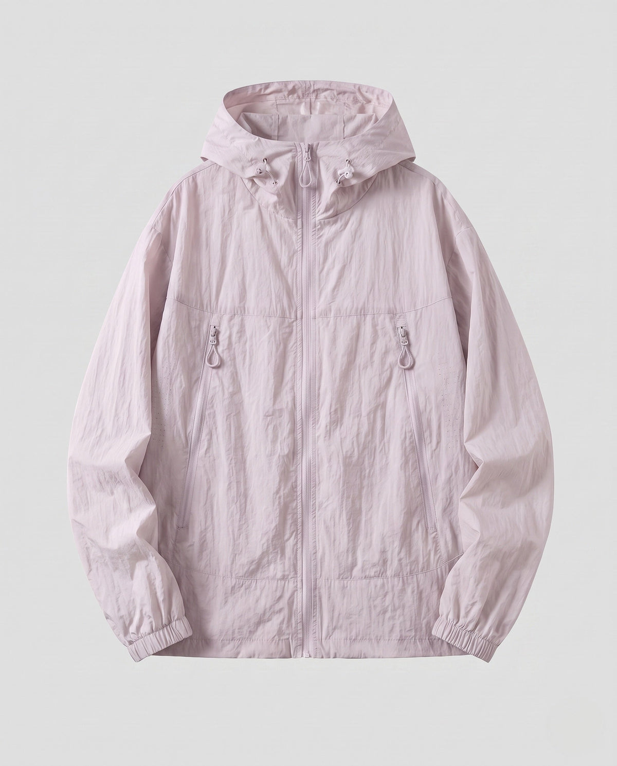 Unisex nan ultralight breathable windbreaker with hood and zipper All Fashion - product shot