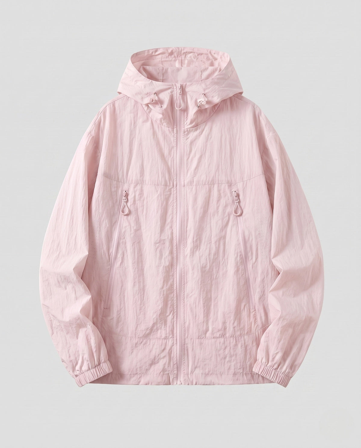 Unisex nan ultralight breathable windbreaker with hood and zipper All Fashion - product shot