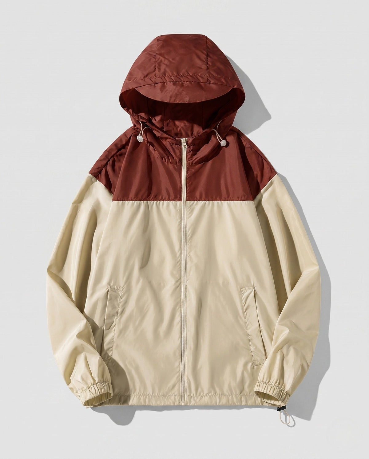 Unisex nan ultralight hooded sun protection jacket with cooling Ice-Feel technology and elastic stretch All Fashion - product shot