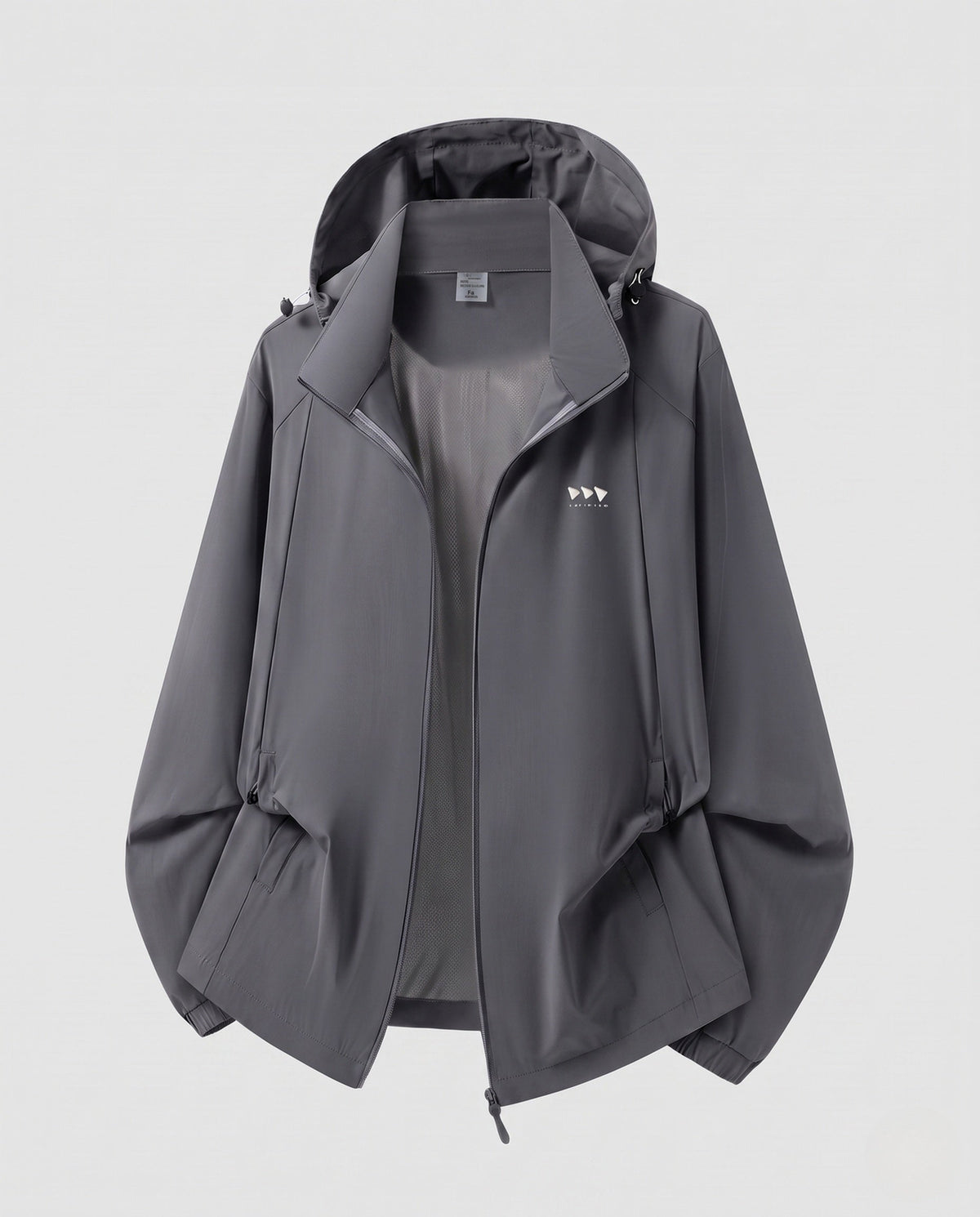 Unisex nan ultra-light UV protection jacket with hood, breathable summer jacket, windproof All Fashion - product shot
