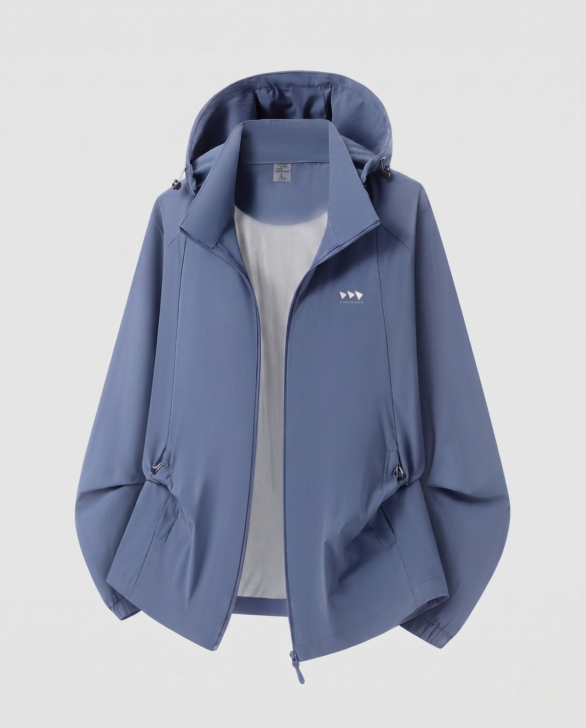 Unisex nan ultra-light UV protection jacket with hood, breathable summer jacket, windproof All Fashion - product shot