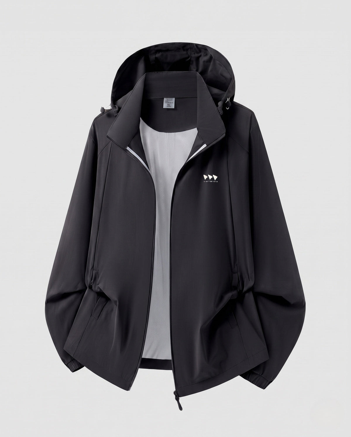 Unisex nan ultra-light UV protection jacket with hood, breathable summer jacket, windproof All Fashion - product shot