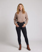 Women's nan ultra-light short-cut training jacket with zipper and drawstring All Fashion - front view