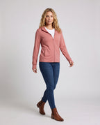 Women's ultra-light running hooded jacket with micro-perforated fabric, elastic hem, and slim fit All Fashion - front view