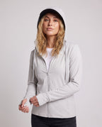 Unisex nan ultralight UV protection hoodie with extended sun visor All Fashion - upper body view