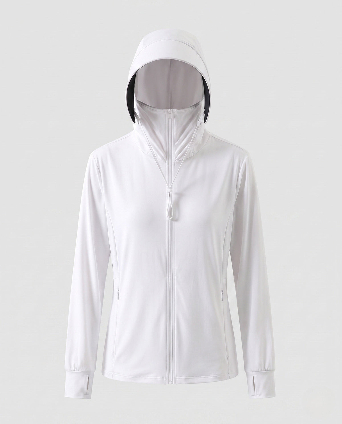 Unisex nan ultralight UV protection hoodie with extended sun visor All Fashion - product shot