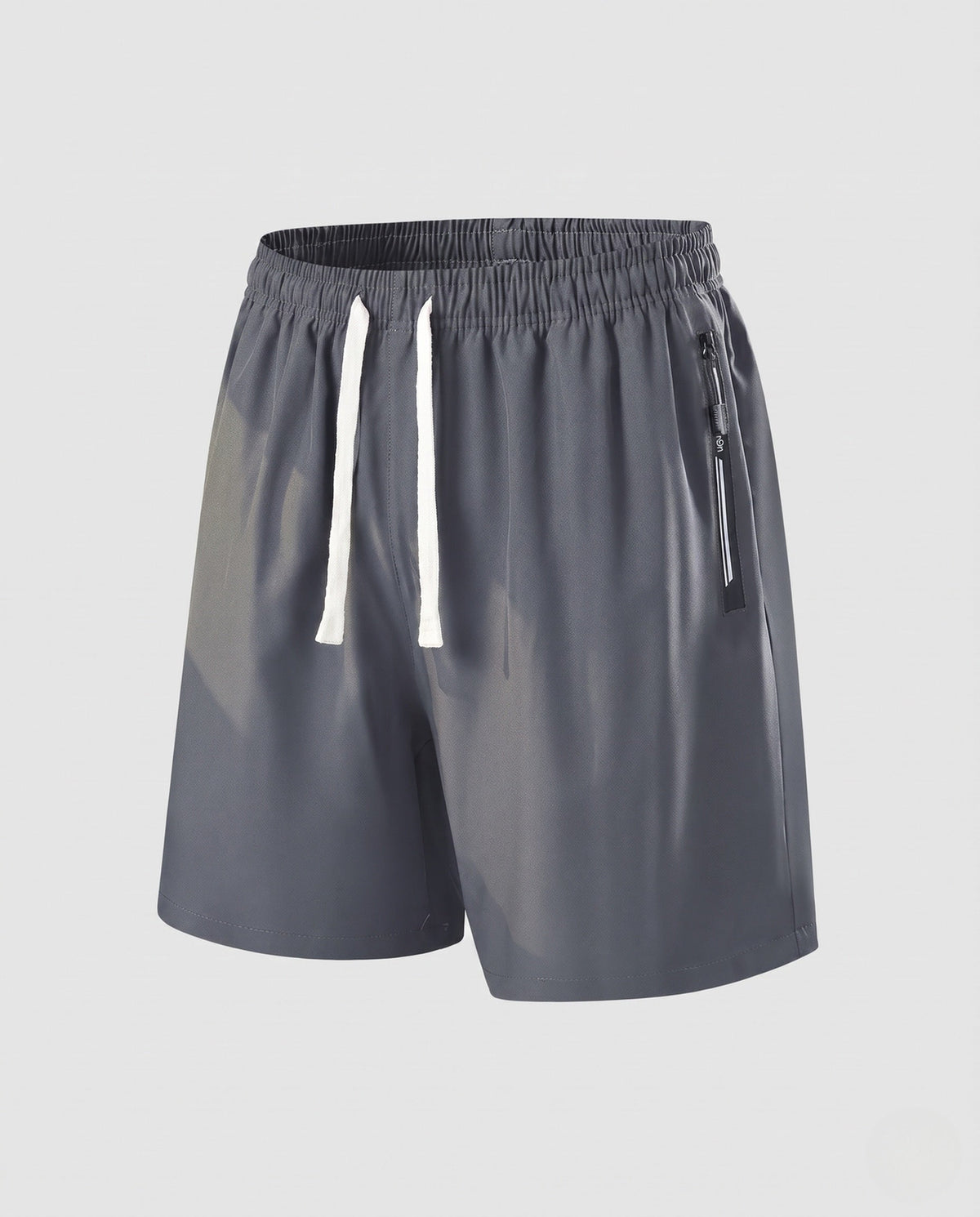 Women's Functional Sports Shorts with Side Zipper Pockets - product shot
